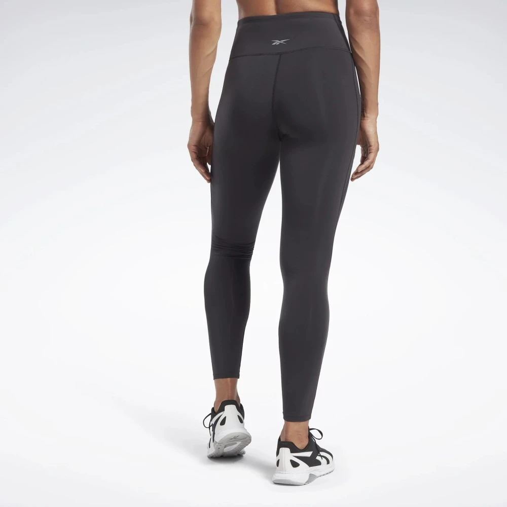 Reebok Lux High Rise Tight Leggings Black Dames