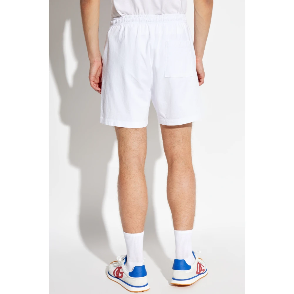 Sporty & Rich Katoenen shorts White Unisex