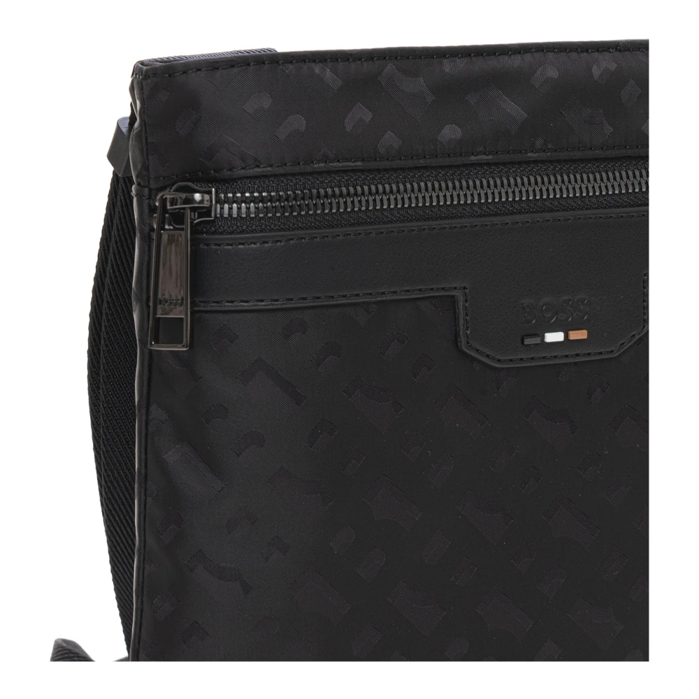 Boss Envelop Schoudertas met Logoprint Black Heren