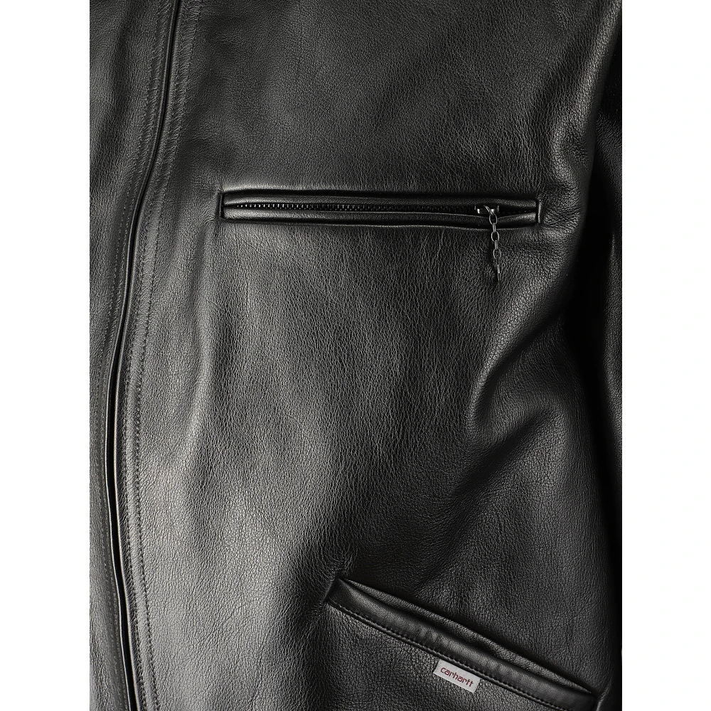 Junya Watanabe Logo Rits Jas Black Heren