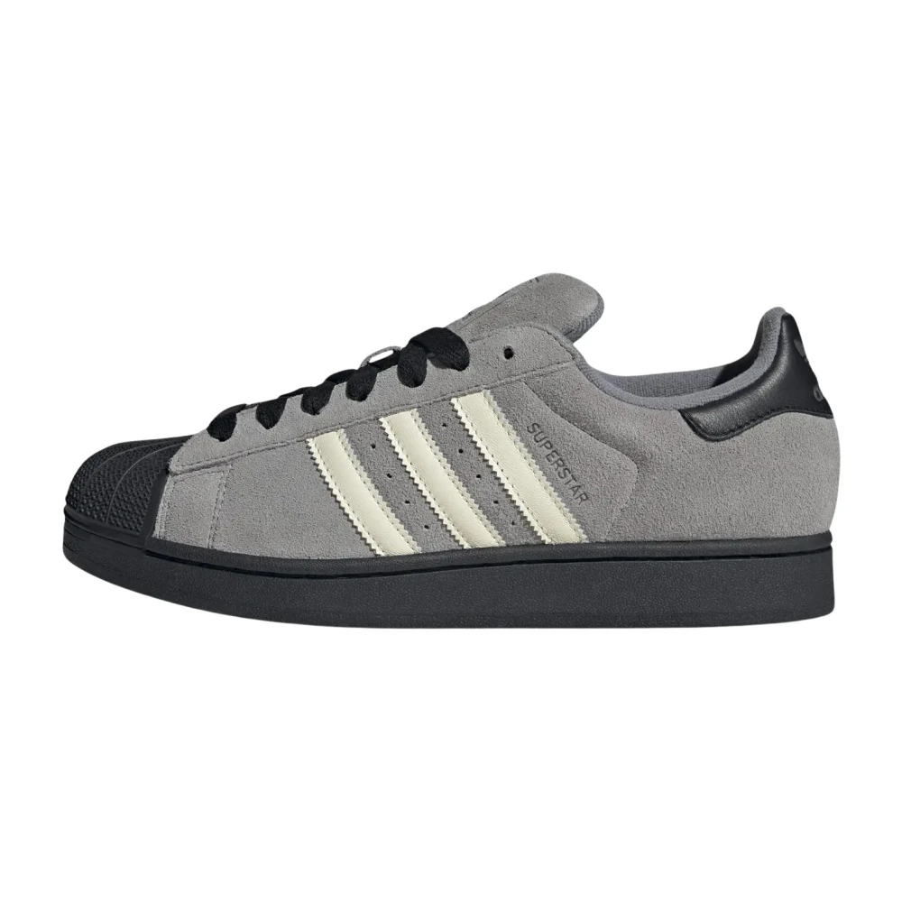 Adidas Men's Gray Skateboarding, 10 Uk, Superstar Ii