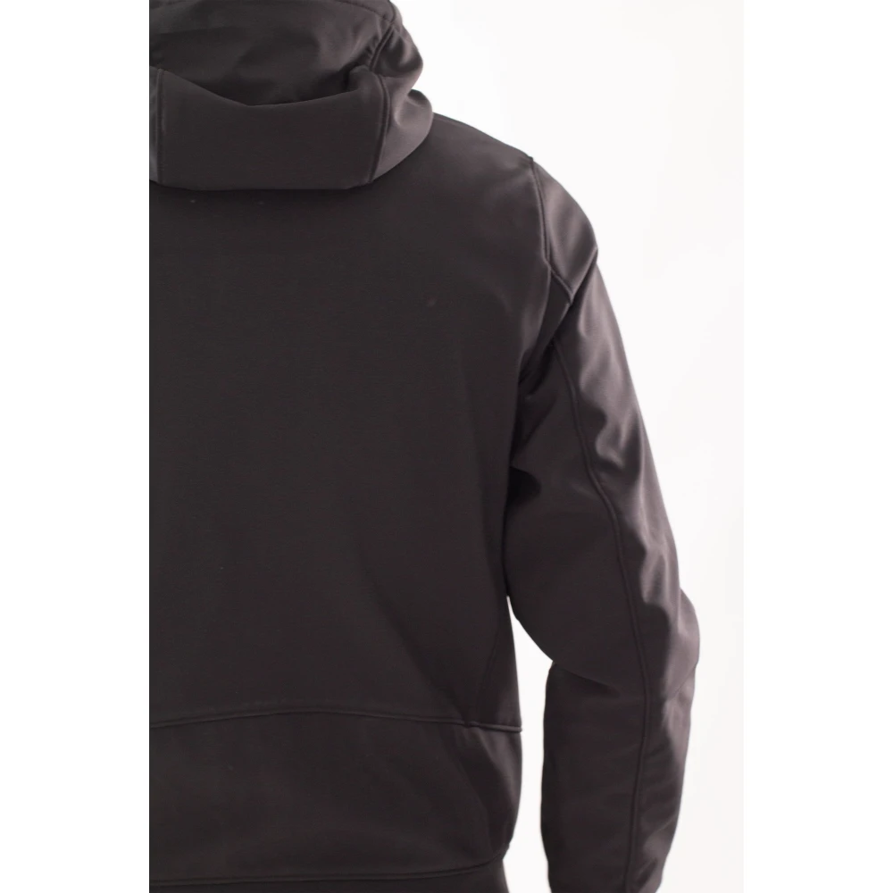 C.P. Company Shell-R Hooded Jacket in 999 Black Heren