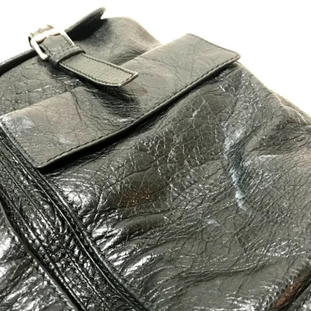 Balenciaga Vintage Pre-owned Leather balenciaga-bags Black Dames