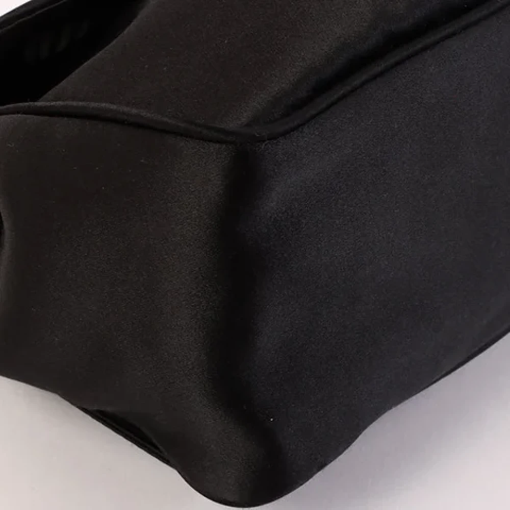 Bottega Veneta Vintage Pre-owned Fabric backpacks Black Dames
