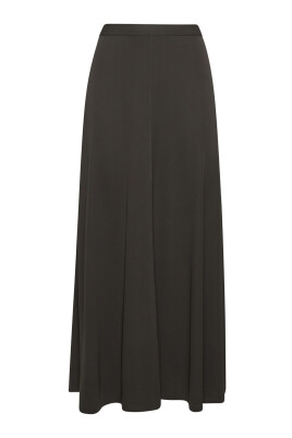 flared-black-skirt-ankle-length
