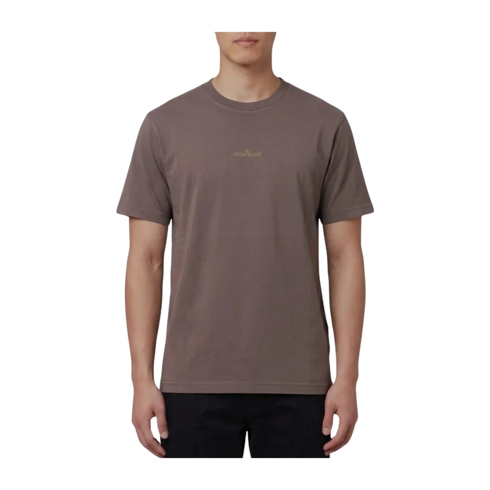 Stone Island , Herren, Oberteile, Braun, S