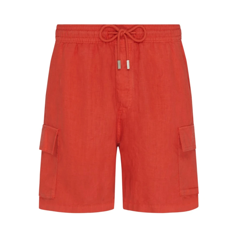 Vilebrequin Uomo Rosso Pantaloncini, S, New,