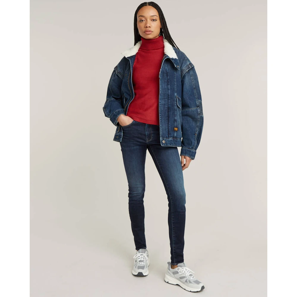 G-Star Skinny Jeans voor Vrouwen Blue Dames