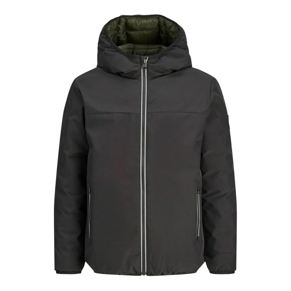 Jack & Jones Junior Reversible Hooded Padded Jacket Black 12Y (150Cm) - La Redoute - Image 3