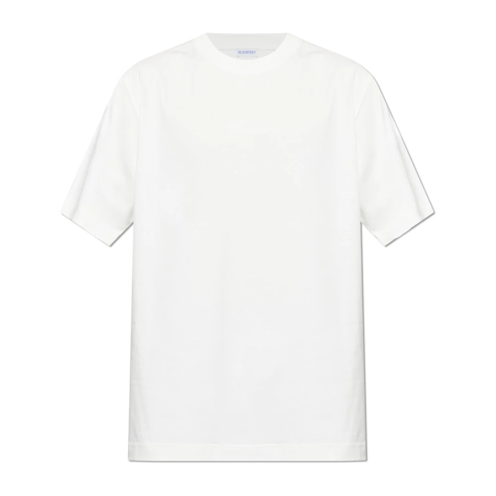 Burberry Uomo Bianco Top, Xl, New,