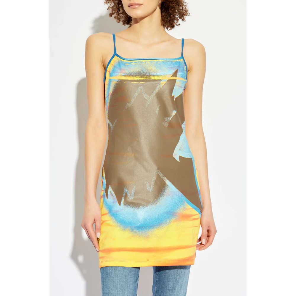 Diesel Jurk D-Hoppyn-Q Multicolor Dames