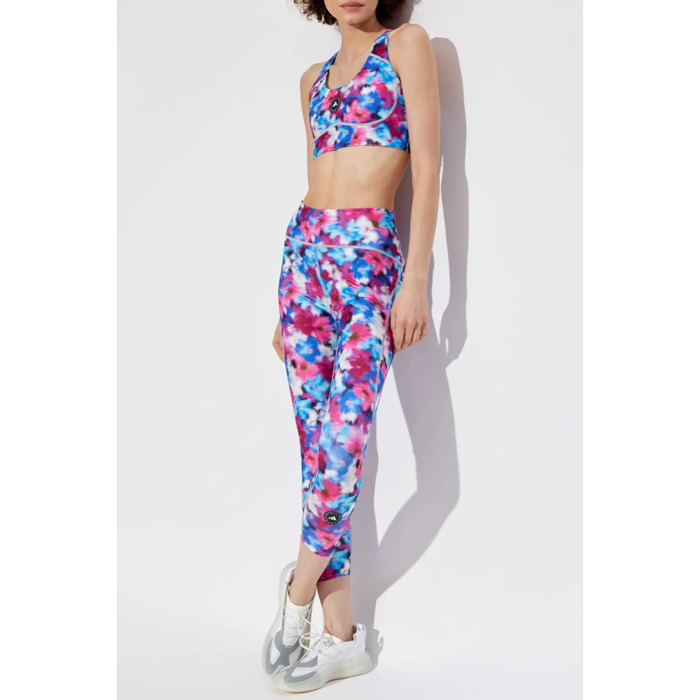 adidas by stella mccartney TruePurpose Printed Bra Multicolor Dames