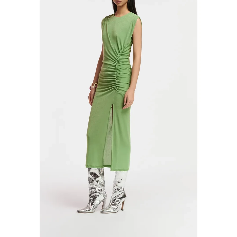 Essentiel Antwerp Midi Dresses Green Dames