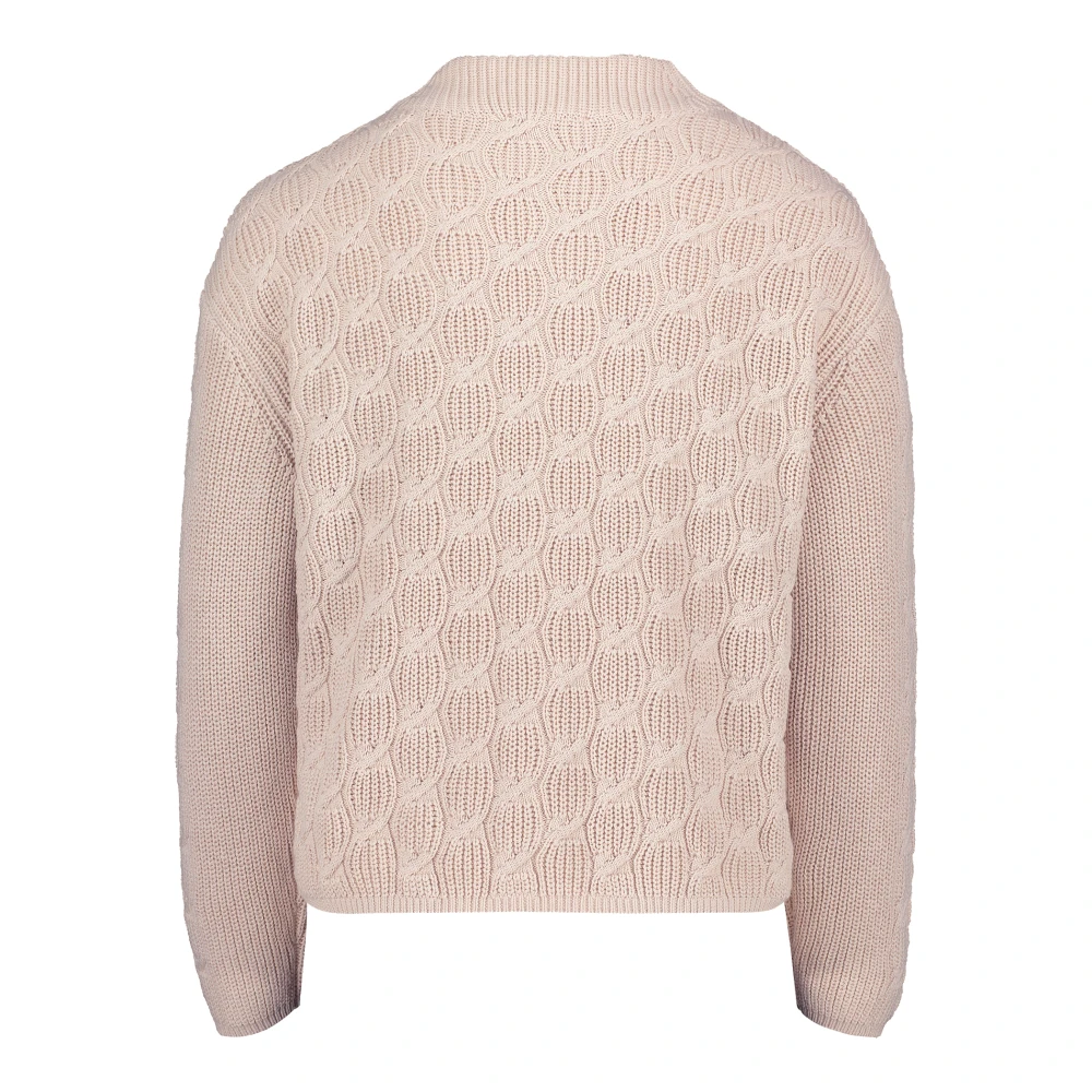 Betty Barclay Chunky Gebreide Trui met Structuur Beige Dames