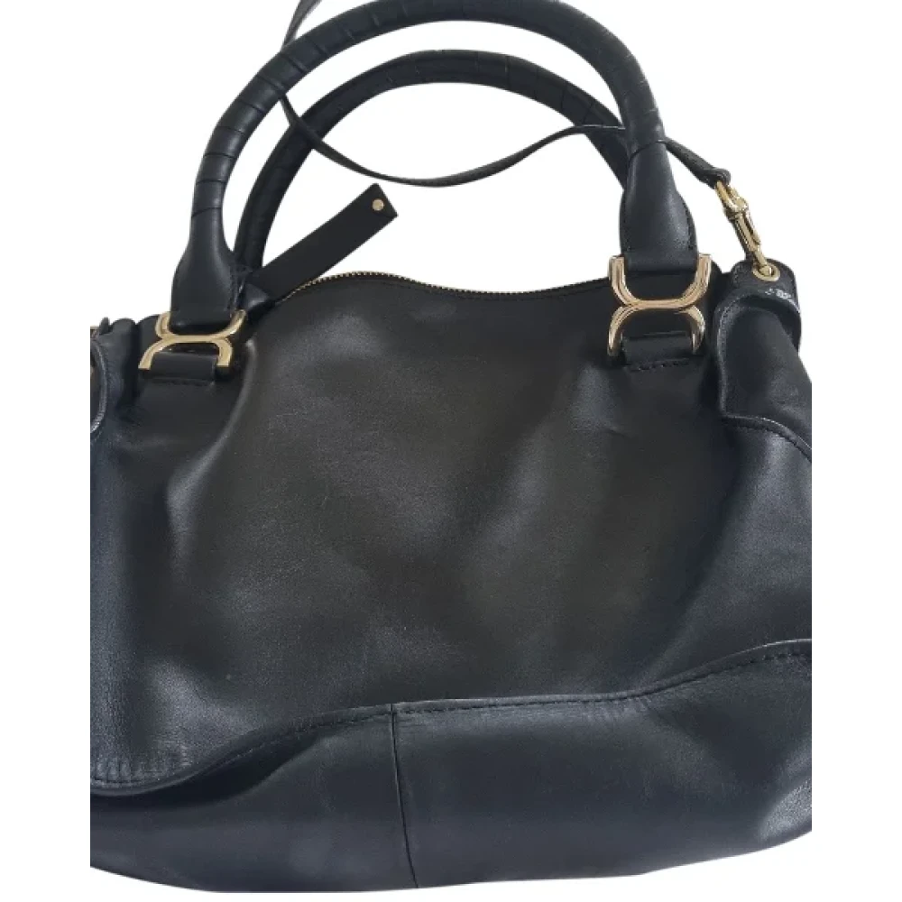 Chloé Pre-owned Leather handbags Black Dames