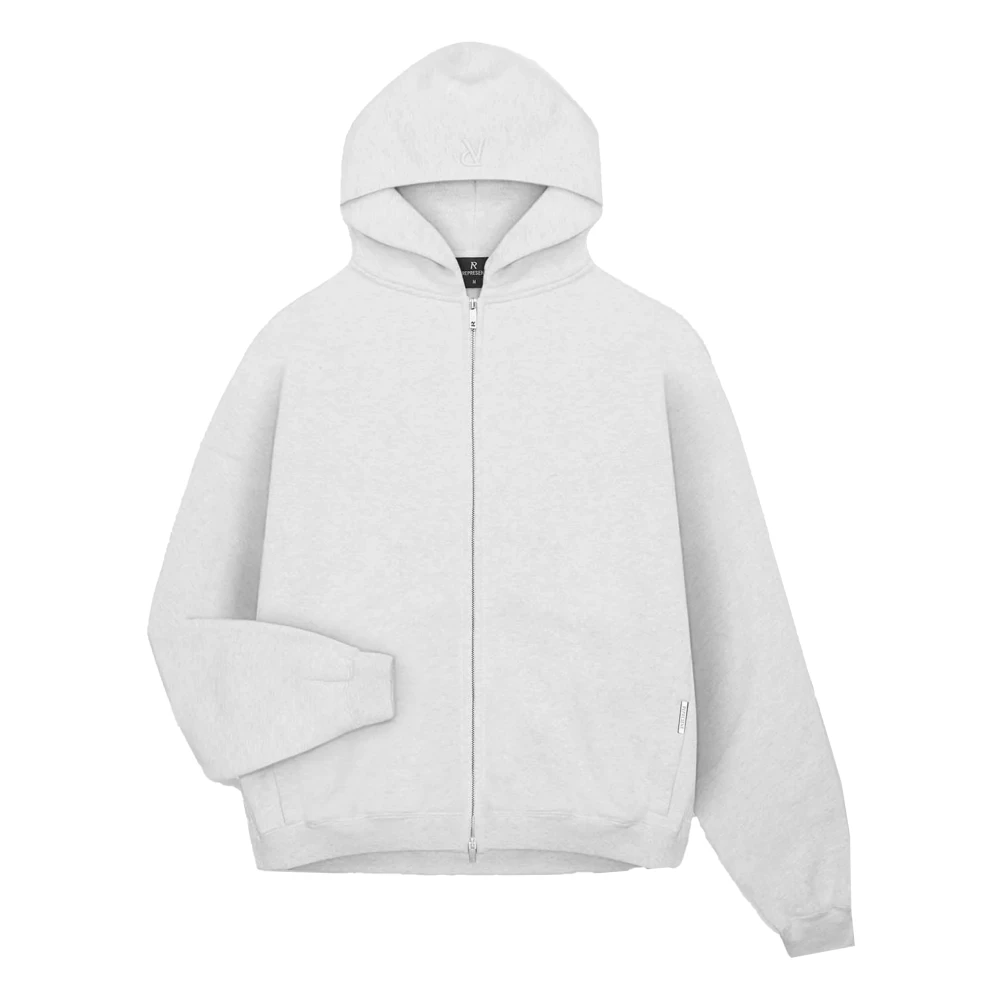 Represent knitwear Initial zip hoodie Gray Heren