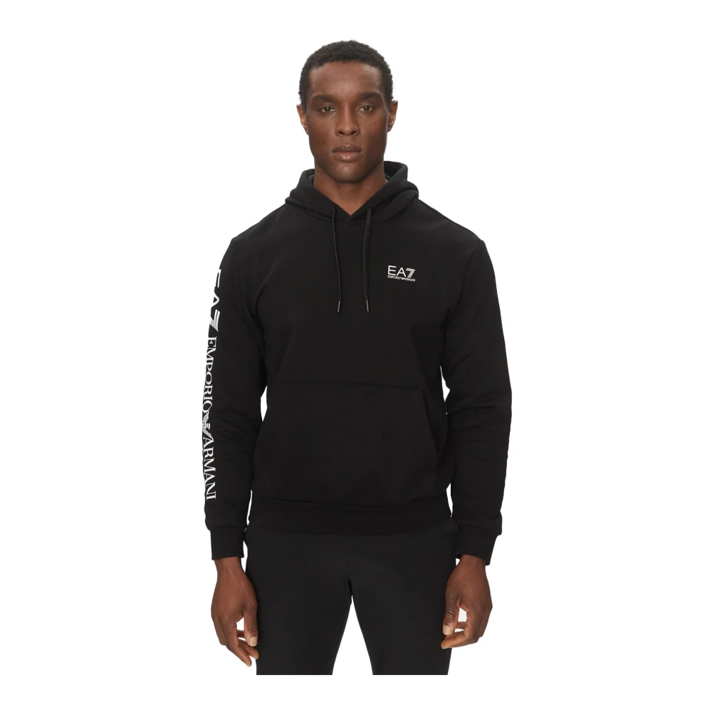 Emporio Armani Ea7 Mannelijk Zwart Hoodie