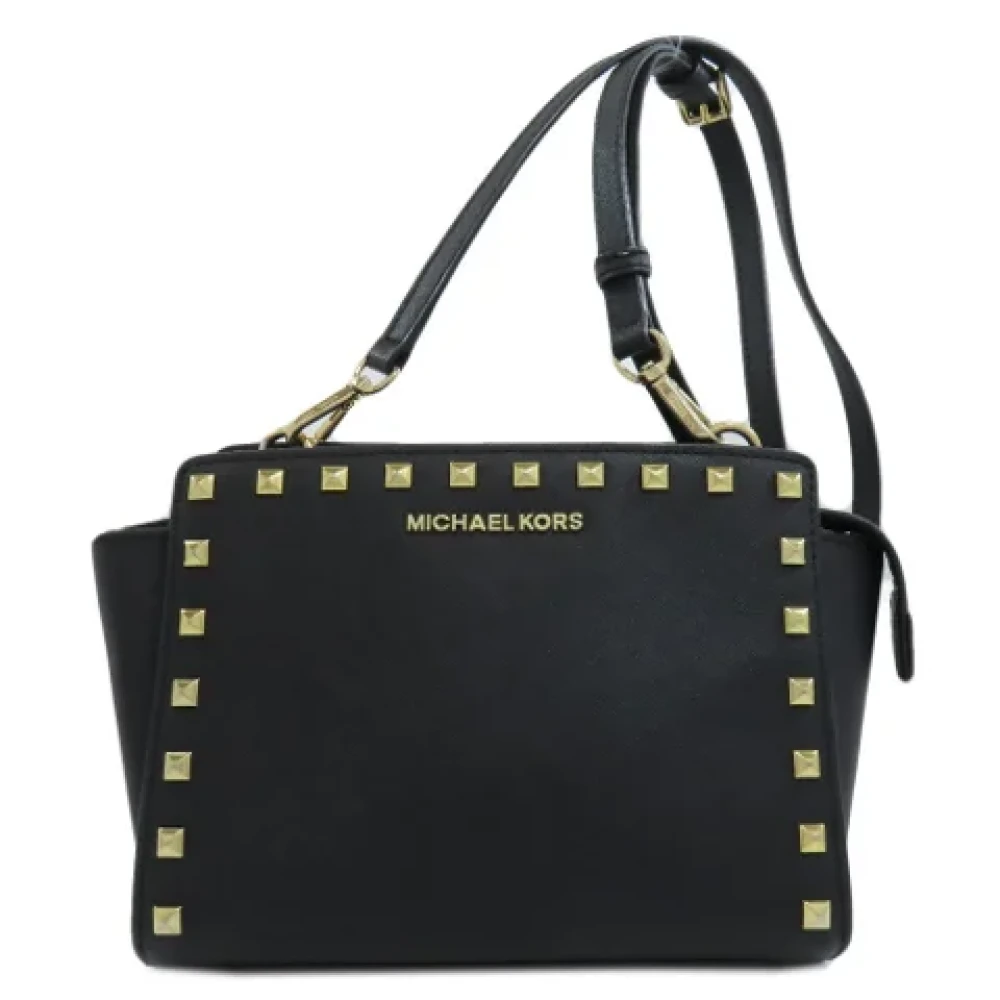 Michael Kors Pre-owned Fabric shoulder-bags Black Dames
