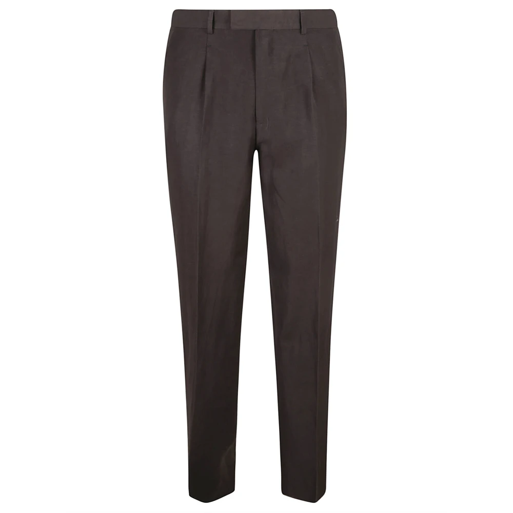 Z Zegna Zomer Trofeo Broek Brown Heren