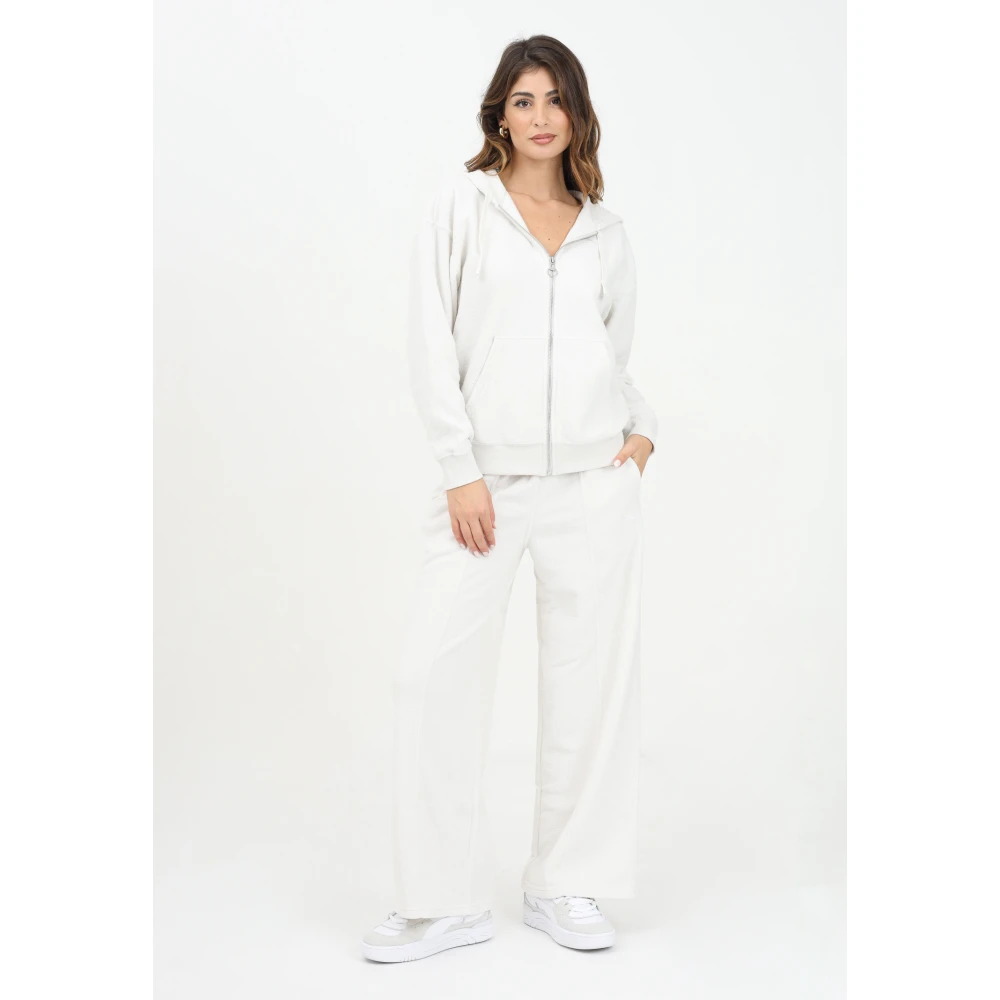 Puma Sportieve witte joggers voor vrouwen White Dames