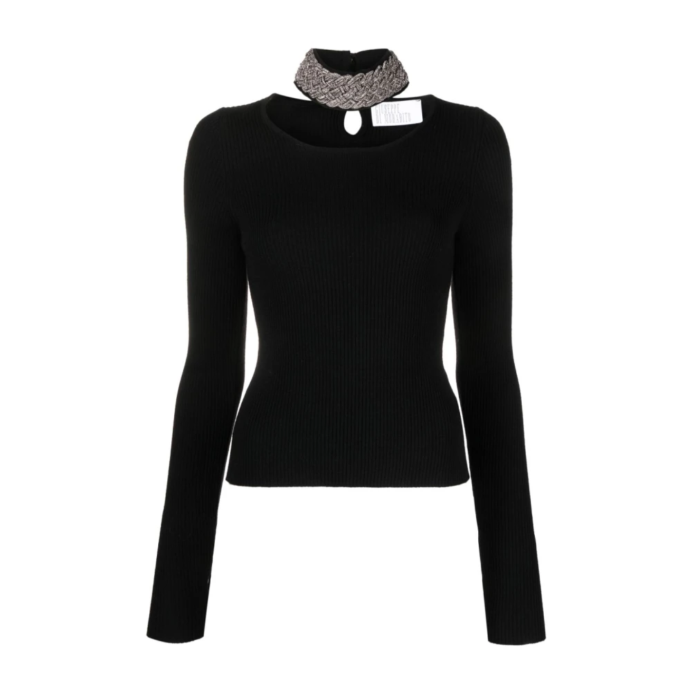 Giuseppe Di Morabito Zwarte Sweater Black Dames