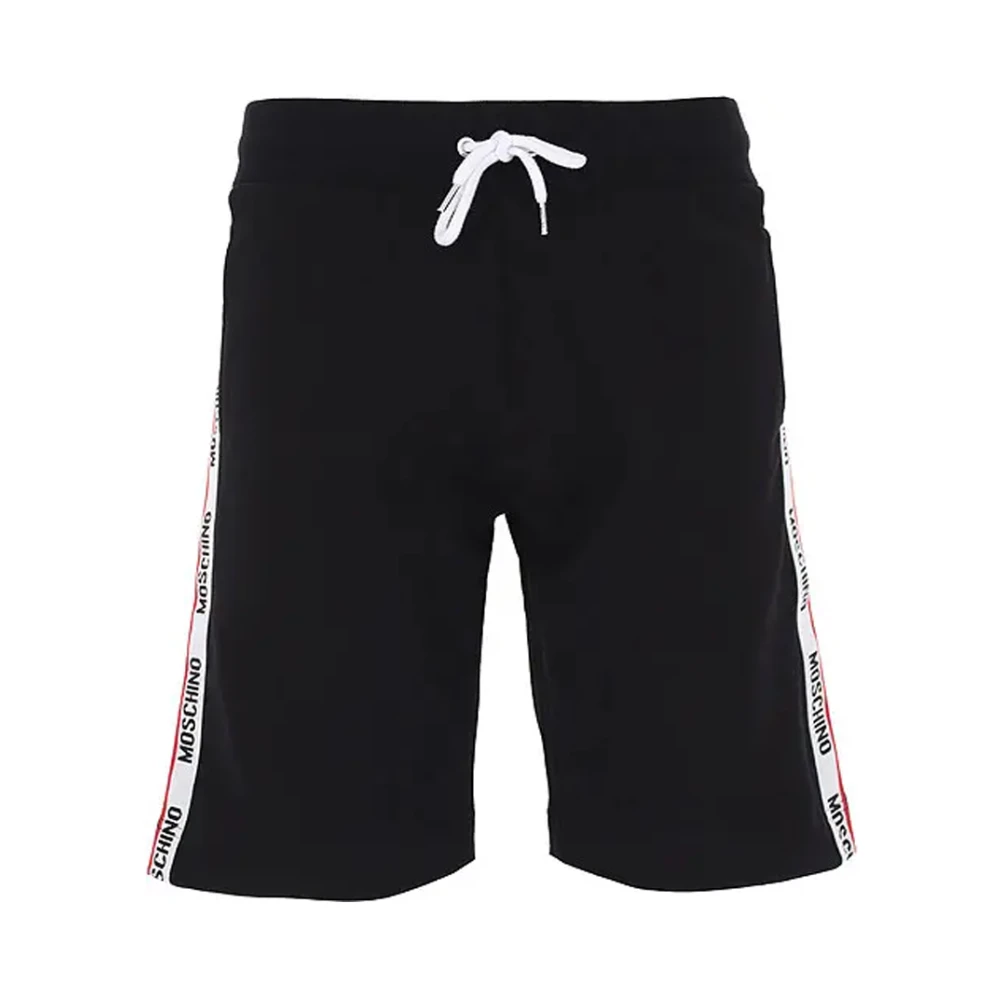 Moschino Stijlvolle zwarte Bermuda-shorts voor heren Black Heren