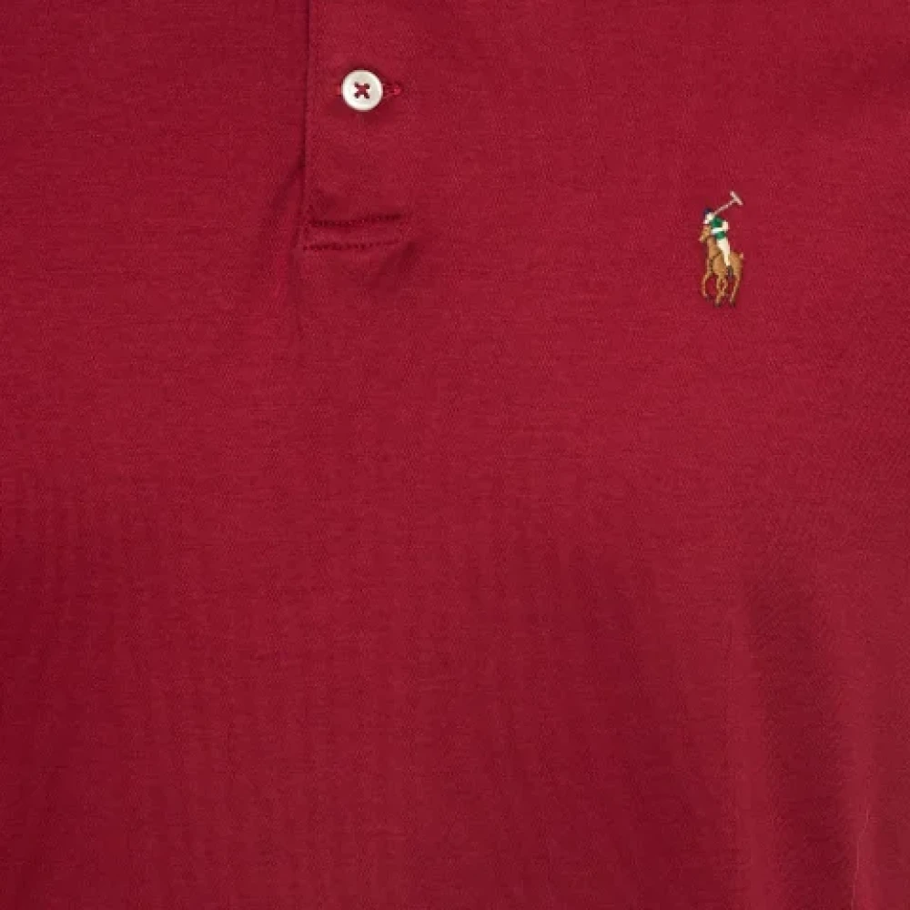 Ralph Lauren Pre-owned Fabric tops Red Heren