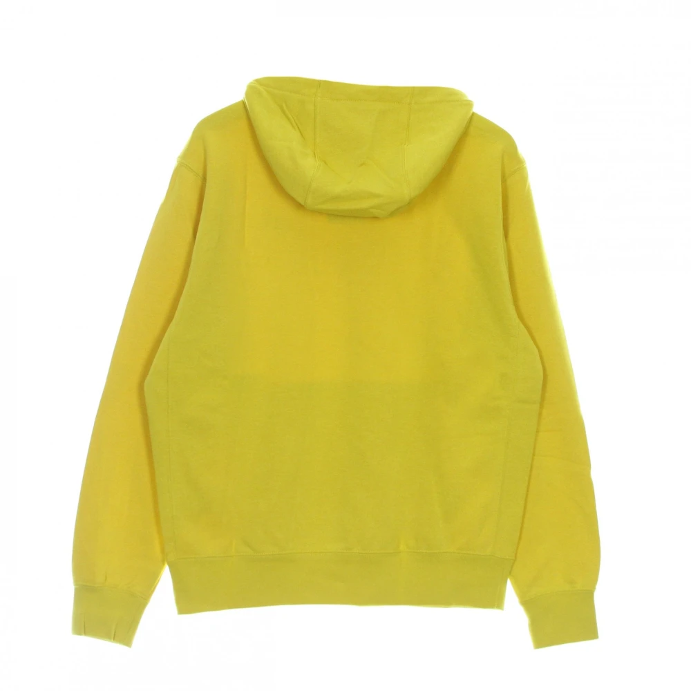 Nike Lichtgewicht Sportswear Club Hoodie Yellow Heren