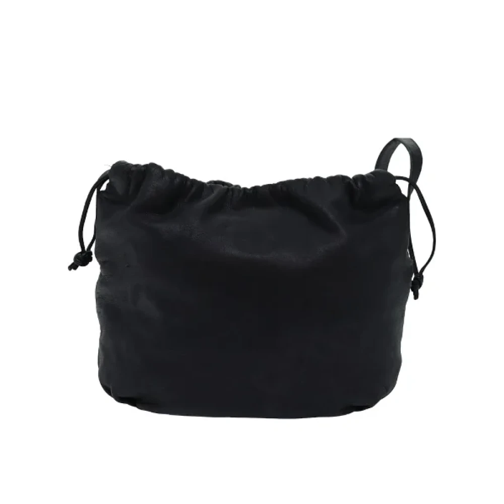 Loewe Pre-owned Leather shoulder-bags Black Dames