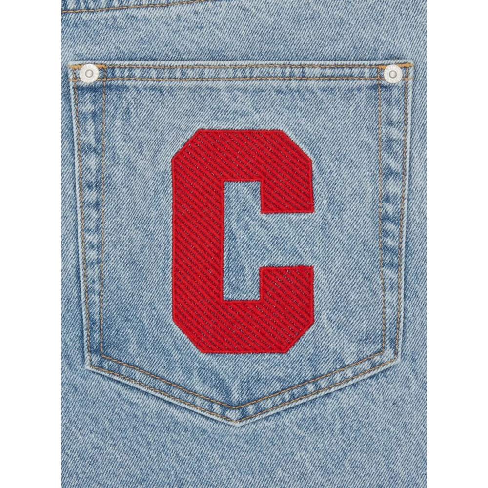 Icecream Heldere Blauwe Denim Shorts Blue Heren