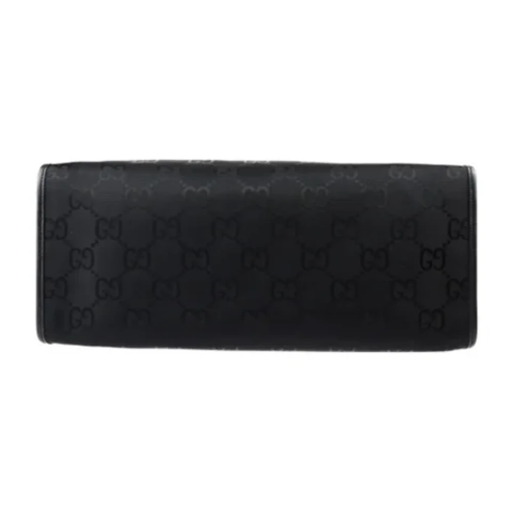 Gucci Vintage Pre-owned Leather totes Black Dames