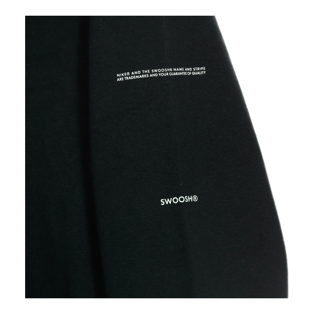 Nike Lightweight Sportswear Swoosh Crew Black Dames