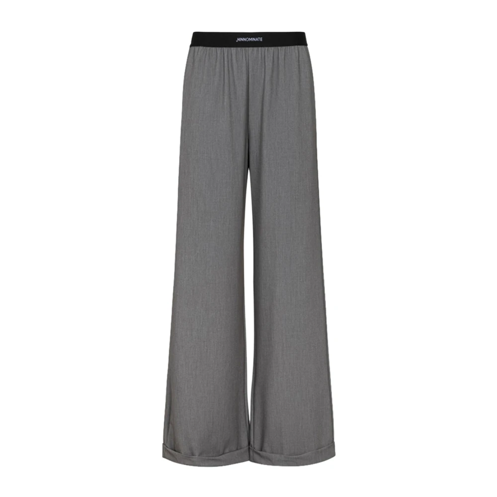 Hinnominate Femme Gris - Palazzo Pant - Pantalons - Taille: 38 Fr