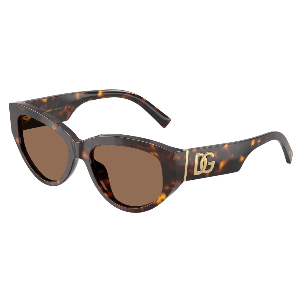 Dolce&Gabbana Woman Sunglass DG4514 - Frame color: Havana, Lens color: Dark Brown - Image 4