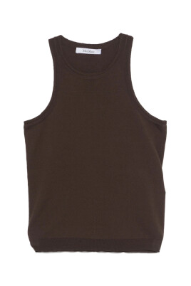 coffee-brown-crew-neck-sleeveless-top