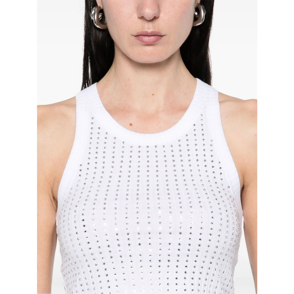 The Attico Witte T-shirts en Polos White Dames