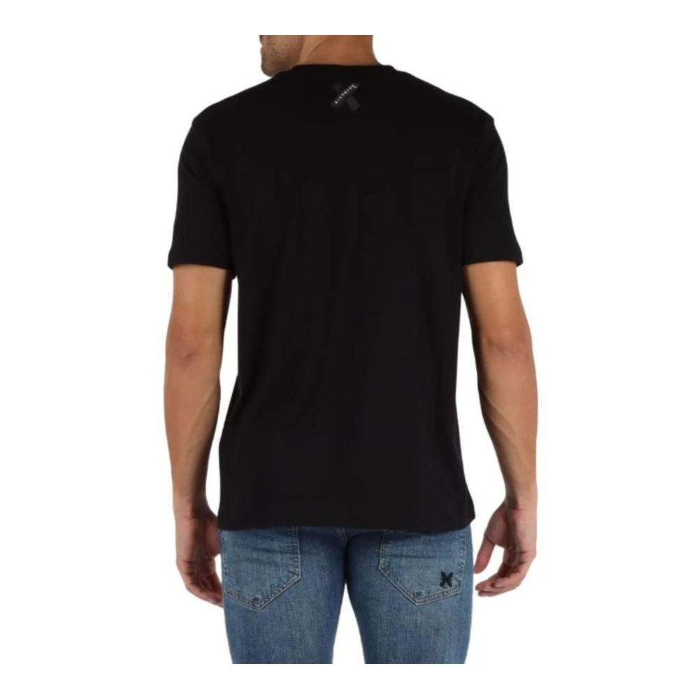 John Richmond Heren Alipo T-Shirt Black Heren
