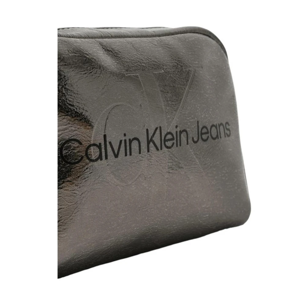 Calvin Klein Jeans Moderne polyethyleen handtas damescollectie Gray Dames
