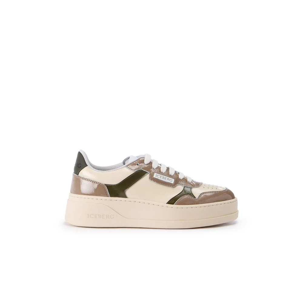 Iceberg Chunky Sole Sneakers Multicolor, Dam