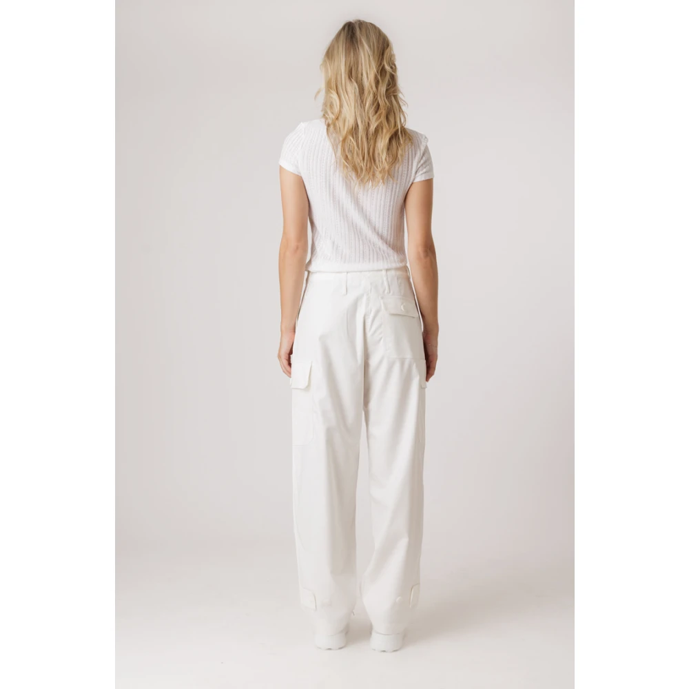 Samsøe Cargo Broek Solitary Star Beige Dames