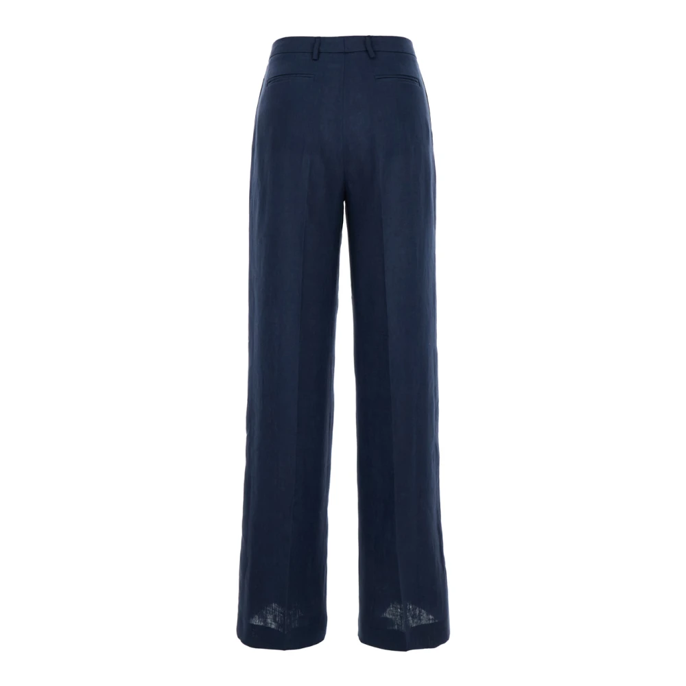 Plain Units Wijde Broek Blue Dames