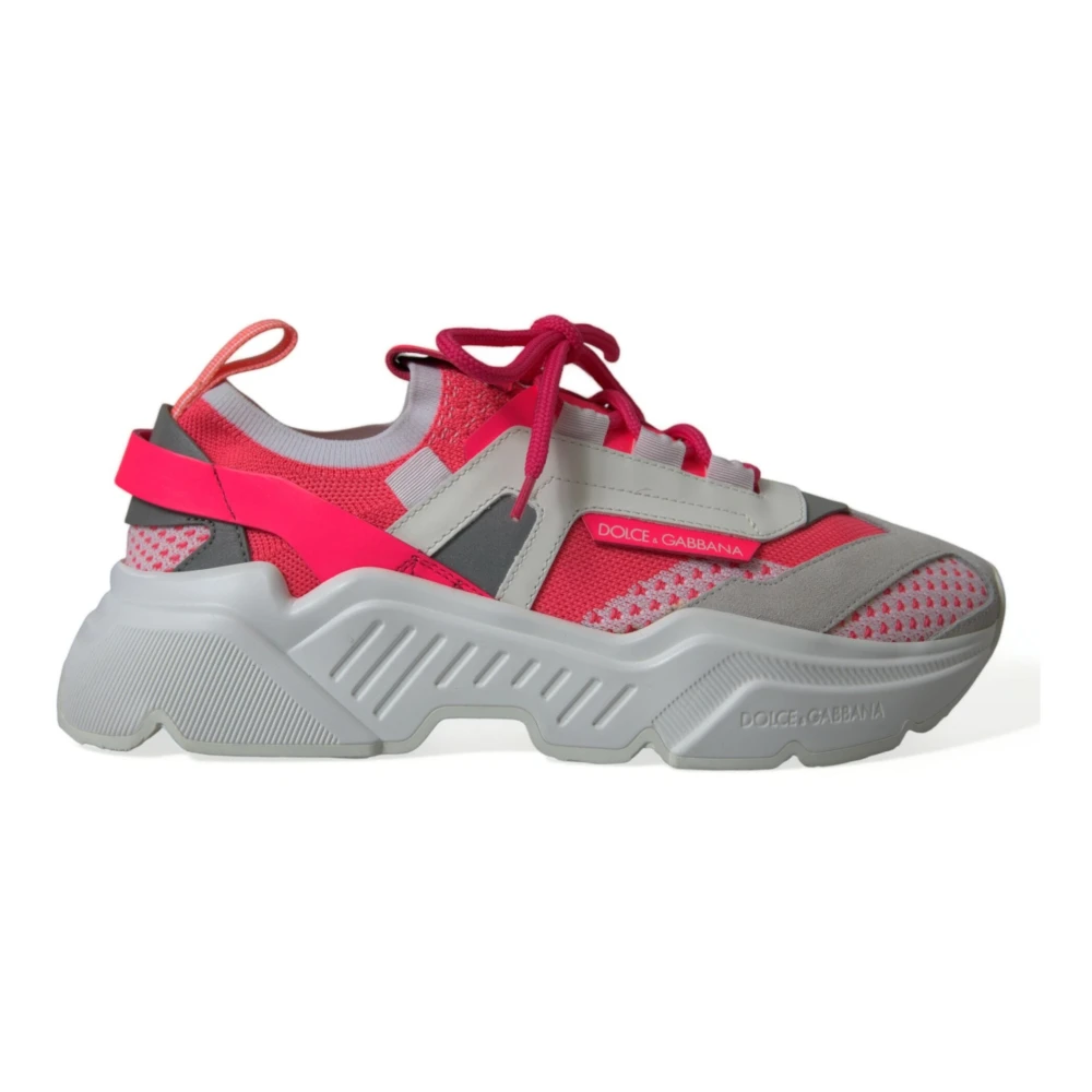 Dolce & Gabbana Women's Multicolor Daymaster Low Top Sneakers