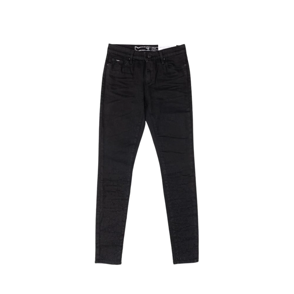 Gas Hombre Negro - Vaqueros Slim-Fit - Jeans - W28 - Vaqueros Slim-Fit