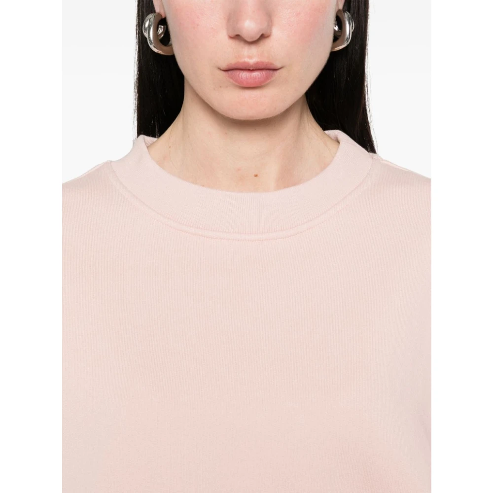 Autry Roze Geribbelde T-shirts en Polo's Pink Dames