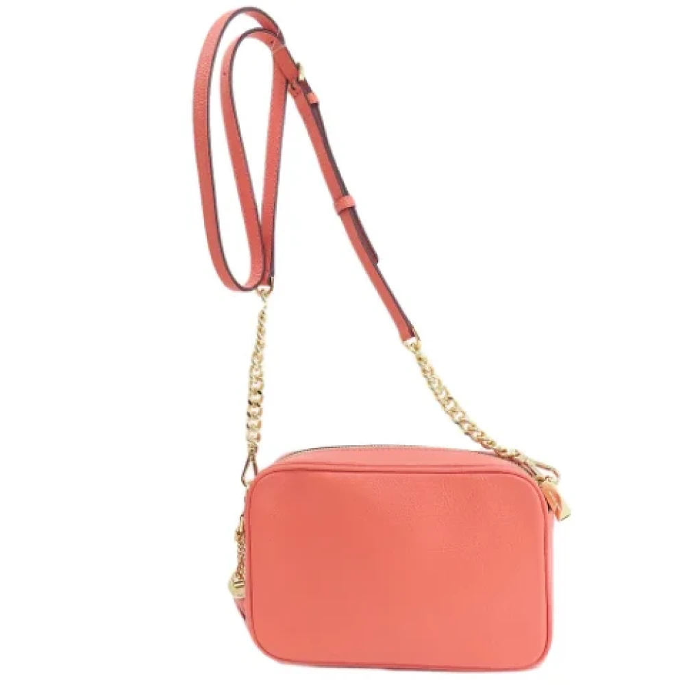 Michael Kors Pre-owned Leather shoulder-bags Pink Dames