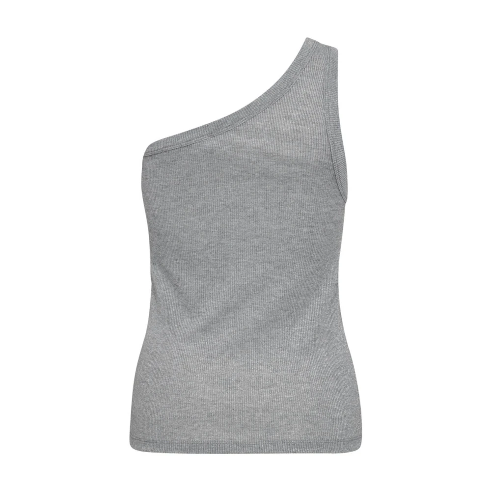 Co'Couture Glitter Sahara Style Tank Top Gray Dames