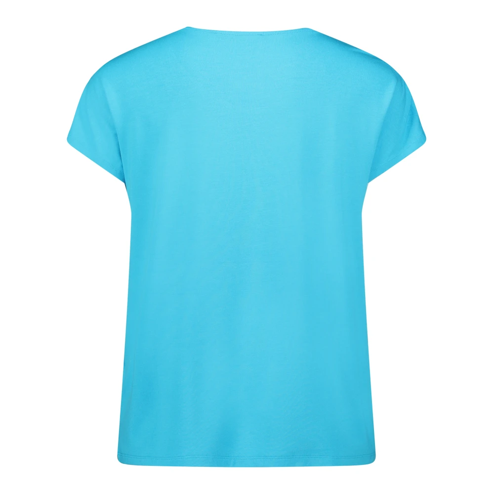 Betty Barclay Casual V-hals shirt Blue Dames