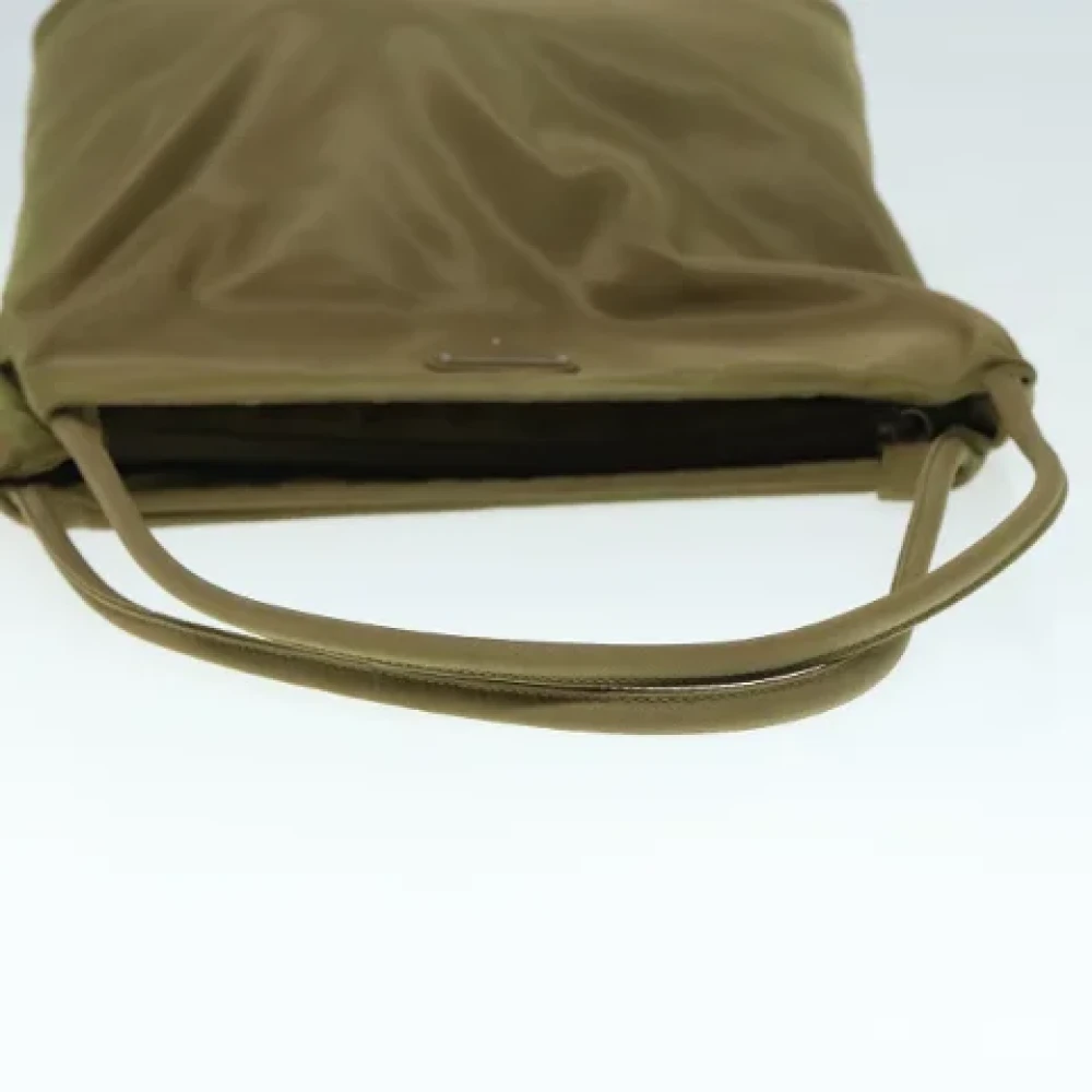 Prada Vintage Pre-owned Nylon prada-bags Brown Dames