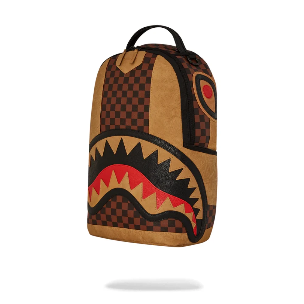 Sprayground Stijlvolle Rugzak voor Dagelijks Gebruik Brown Unisex