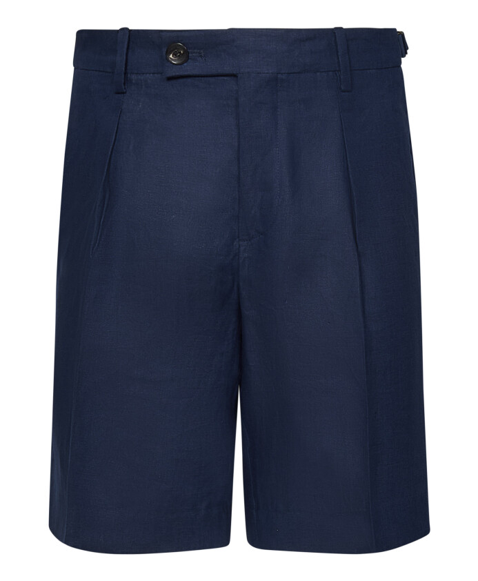 shorts-bermuda-en-lin-bleu-ss25